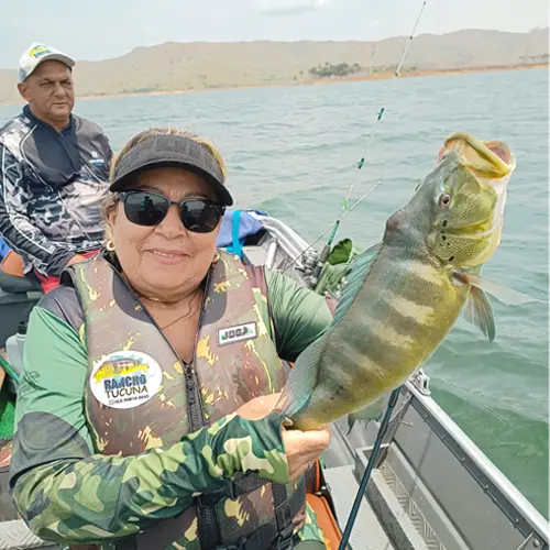 lago serra da mesa, pesca esportiva no- ancho tucuna, rancho para locação, pesca do tucunaré